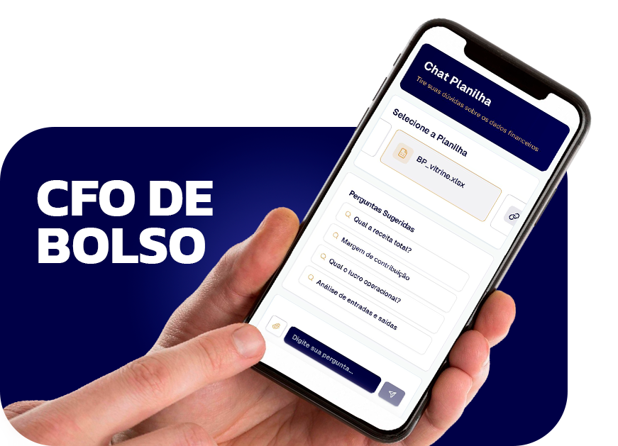 CFO de Bolso - Smartphone com app